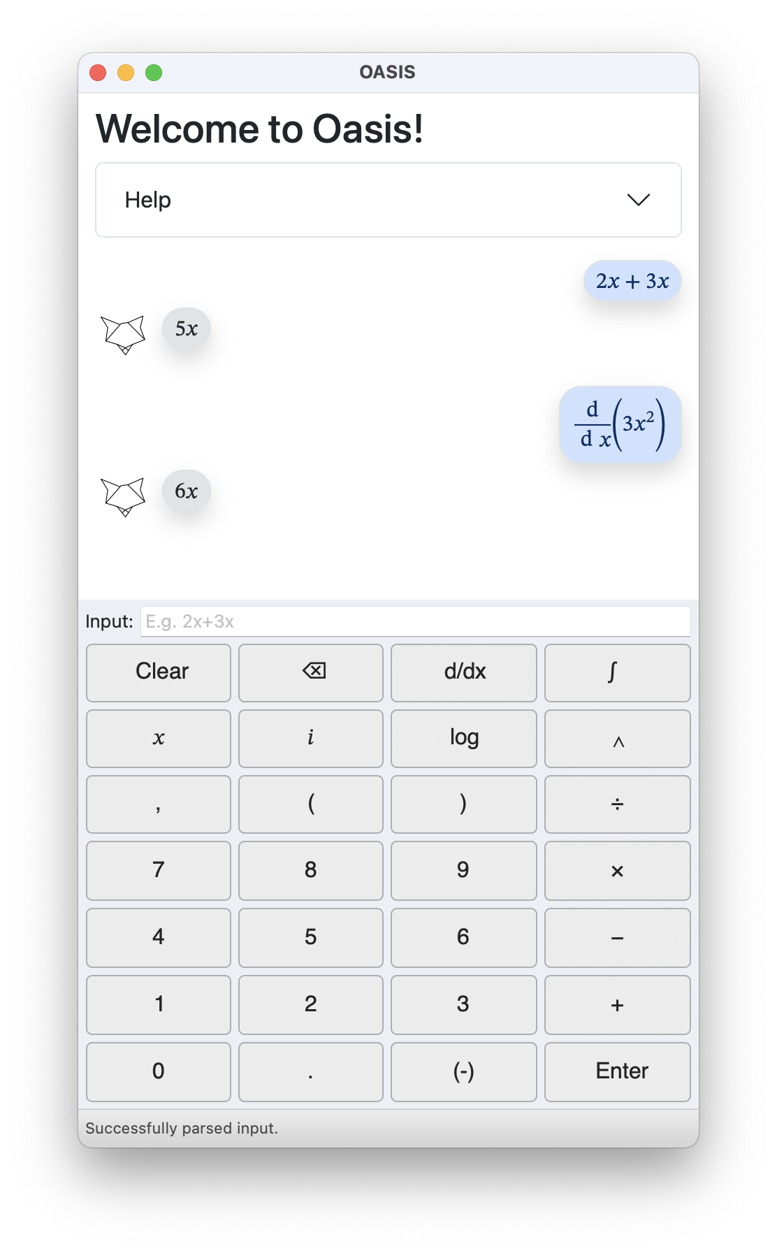 OASIS Code Example