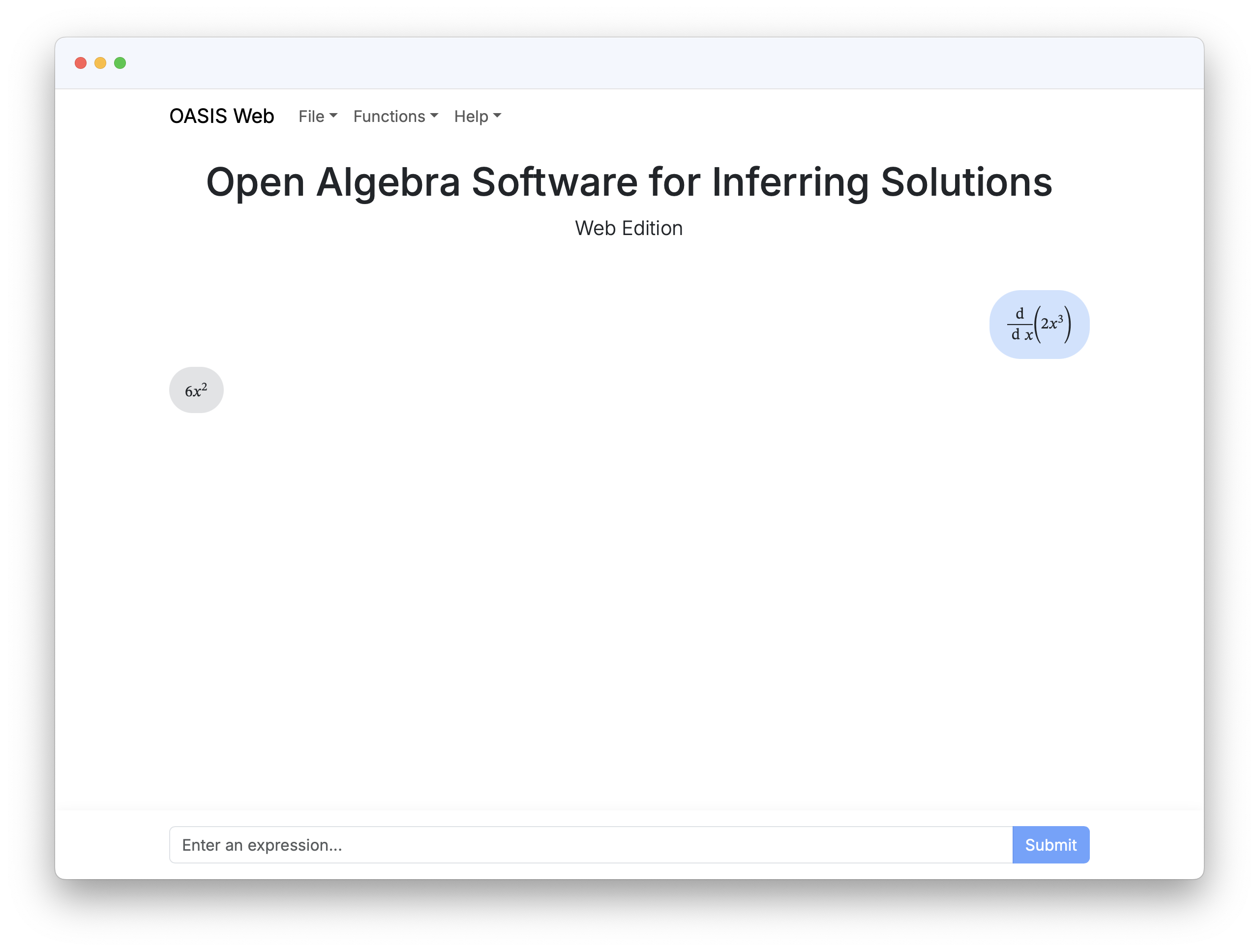 OASIS Code Example